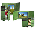 Golf Gatefold Photo Folders For 4x6 (25 Pack)