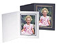 Cardboard Photo Folders w/Foil Border 5x7 Vertical (25 Pack)