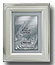Lawrence Verona Brushed Silver Step Picture Frame 5x7