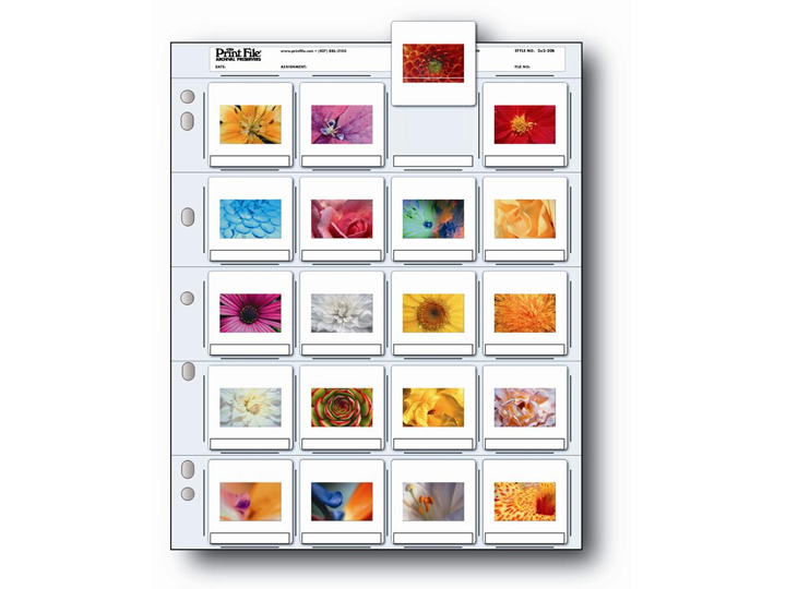 Print File 2x2-20B Slide Preservers (100 Pack)