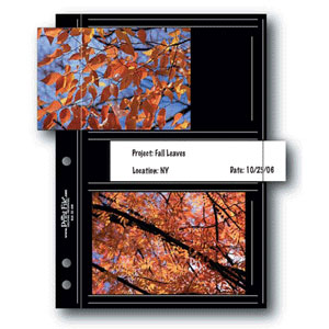 Print File 35-4M-BLK 3-1/2x5 Print Preservers (25 Pages)