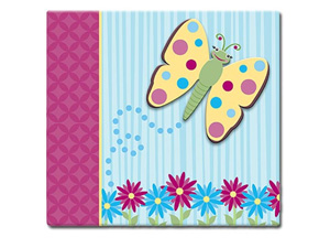 MBI 3D Butterfly 12x12 Kids Scrapbook