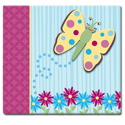 MBI 3D Butterfly 12x12 Kids Scrapbook
