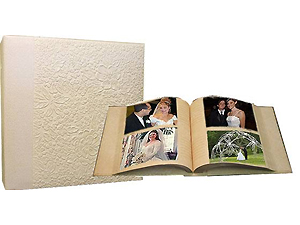 MBI Embossed Gardenia 4x6 Tabletop Album