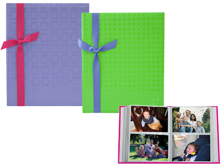 MBI Embossed Brights 2-Up 4x6 Album - Green