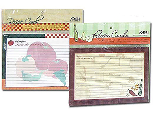 MBI Recipe Cards 5x7 (25)