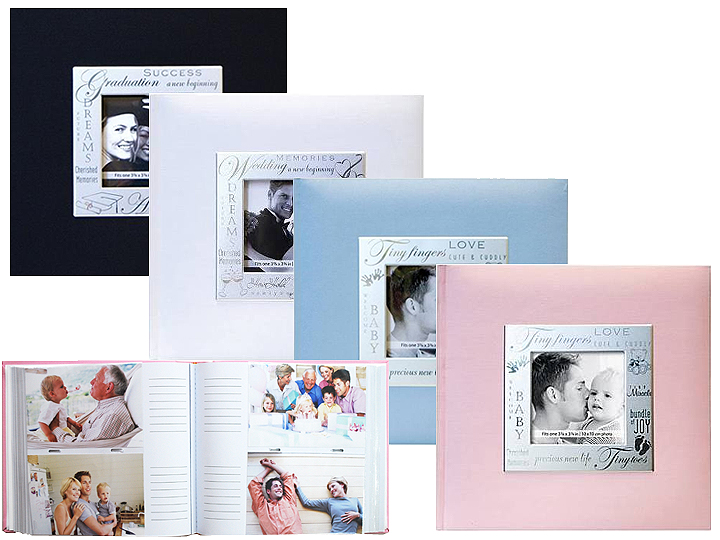 MBI Expressions 4x6 Photo Album Grandchildren Red