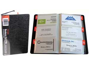 Itoya Business Card File