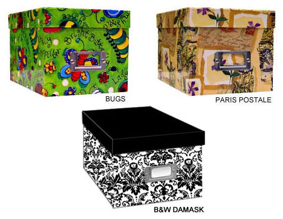 Pioneer Photo CD/DVD Storage Box (Printed Designs)
