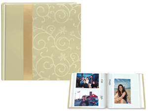Pioneer DA-200SR Scroll Fabric Ribbon 4x6 Photo Album