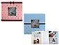 Pioneer DA-200BEM Baby Embroidered Fabric 4x6 Photo Album