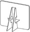 Lineco Easel Backs Double in White 9 Inch (400 Box)
