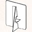 Lineco Easel Backs in White 7 Inch (500 Box)