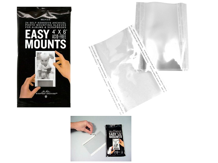 John Porter Easy Mounts 4x6 (Case of 24 Packs)