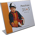 Bent Acrylic Picture Frames - Single Horizontal
