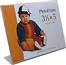 Bent Acrylic Frame 3-1/2x5 Single Horizontal