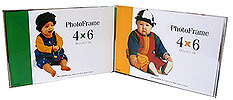 Bent Acrylic Frame 4x6 Double Horizontal