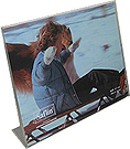 Bent Acrylic Frame 6x8 Single Horizontal