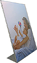 Bent Acrylic Frame 11x14 Single Vertical