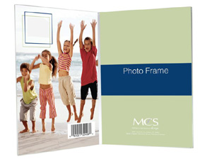 Bent Acrylic Frame 4x6 Double Vertical