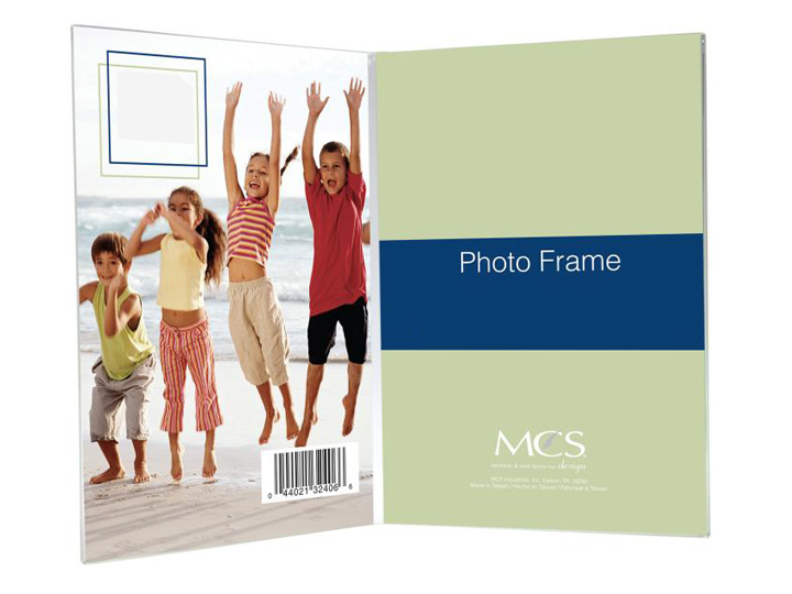 Bent Acrylic Frame 4x6 Double Vertical
