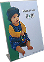 Bent Acrylic Frame 8x10 Single Vertical