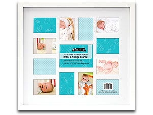 MCS 14.75x13.5 Baby Collage Picture Frame 