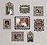 Butch & Harold Stickr Frames Brown (8 Pack)