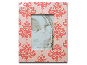 MCS Baby Damask Picture Frame for 5x7