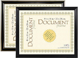 MCS Economy Document Frame 8.5x11