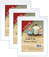 MCS 5x7 Economy Flat Top Picture Frame (3 Pack)
