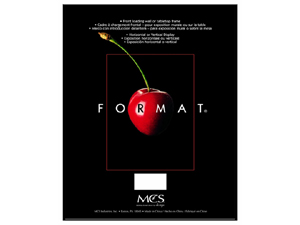 MCS Format Frame 12x16 Black