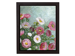 MCS Black Canvas Float Frames