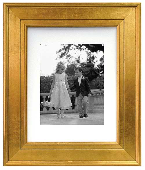 MCS Gold Portrait Picture Frame 8x10 For 5x7