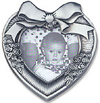 Lawrence Pewter Heart Frame 2x2