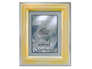 Lawrence Verona Gold & Silver Step Picture Frames