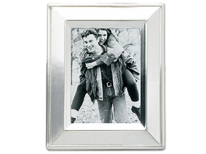 Lawrence 2x3 Brushed Silver Plated Picture Frame