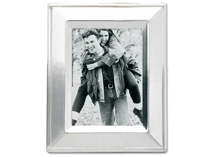 Lawrence 2x3 Brushed Silver Plated Picture Frame