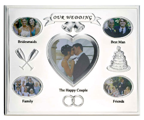 Lawrence Silver Plated Wedding Frame