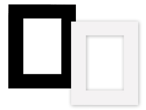 Single Designer 5x7 Picture Mat w/3-1/2 x 5 Opening