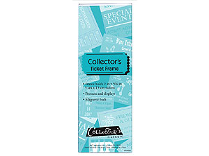 MCS Acrylic Magnetic Ticket Holder Frame