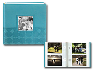 Pioneer DA-200EC 4x6 Circles Embossed Photo Album