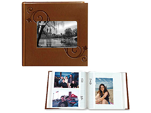 Pioneer DA-200EF Floral Frame Leatherette 4x6 Photo Album
