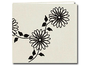 Pioneer MB-10BWFL B&W Embroidered 12x12 Scrapbook