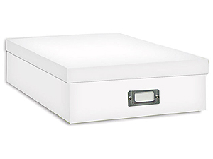 Pioneer Scrapbooking Storage Box - White