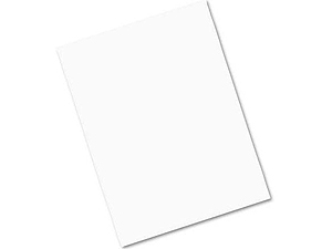 Lineco White Sign Board 8-1/2x11 (100 Pack)