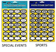Pioneer Photo Caption Stickers