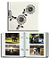 Pioneer DA-200BWFL 4x6 B&W Embroidered Photo Album