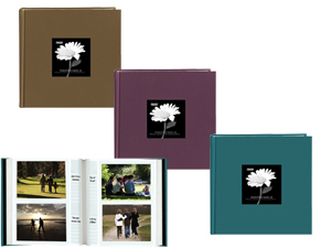 Pioneer DA-200CBFN 4x6 Nat Colors Cloth Frame Photo Album