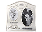 Lawrence Satin Silver 25th Anniversary Frame